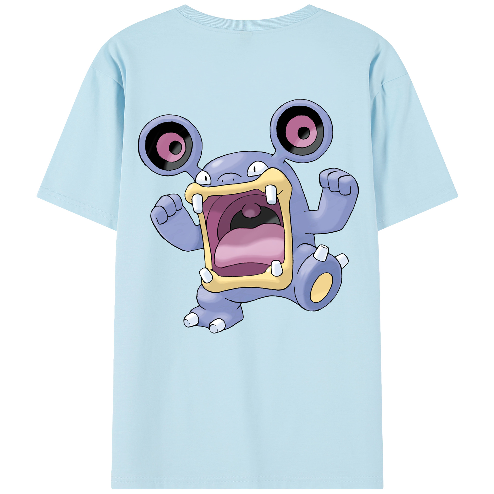 （画像用） ポケットモンスター Pokémon 綿100％半袖Tシャツ（背面プリント）